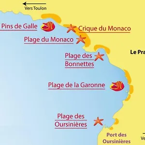 Superbe T2 Lumineux 3*** 10 Mn à Pied De La Plage Appartement Le Pradet